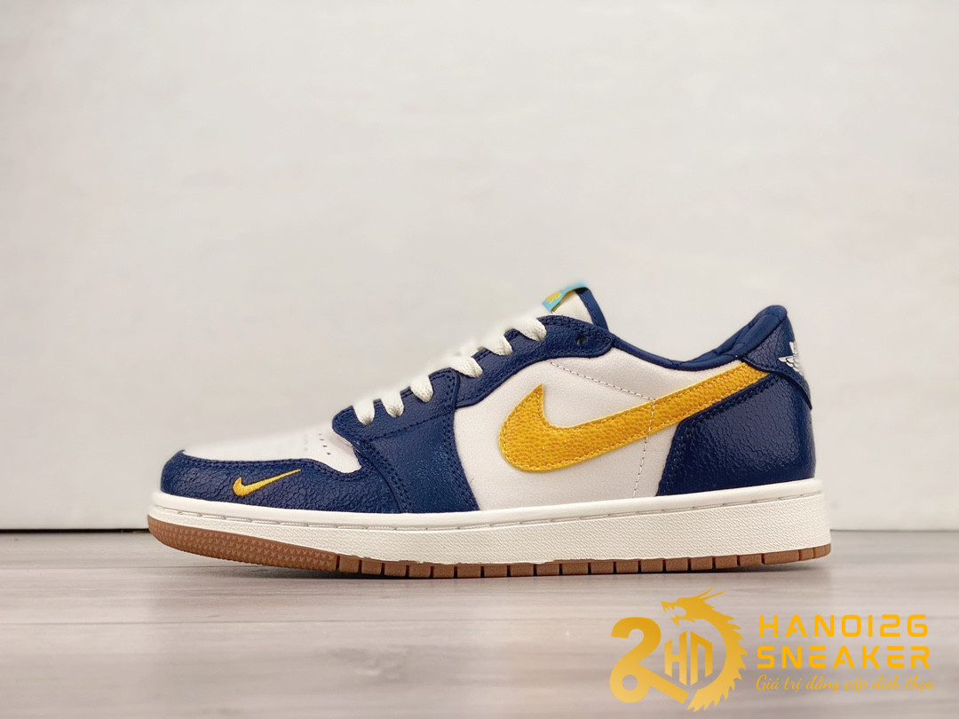 Giày Air Jordan 1 Mid Blue Chutney White