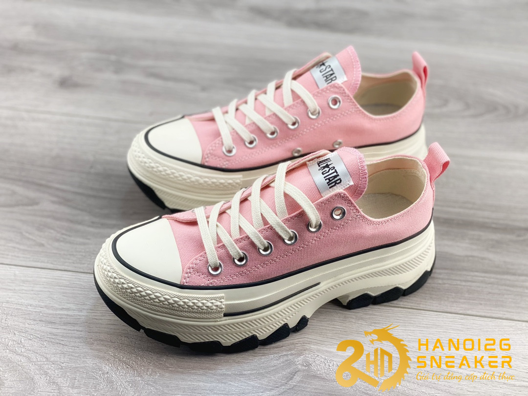 Giày Converse All Star 100 Trekwave OX Pink White (1)
