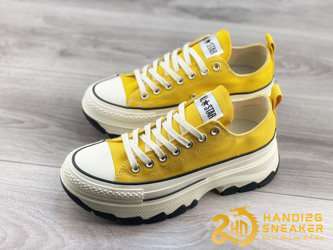 Giày Converse All Star 100 Trekwave OX Yellow White (1)