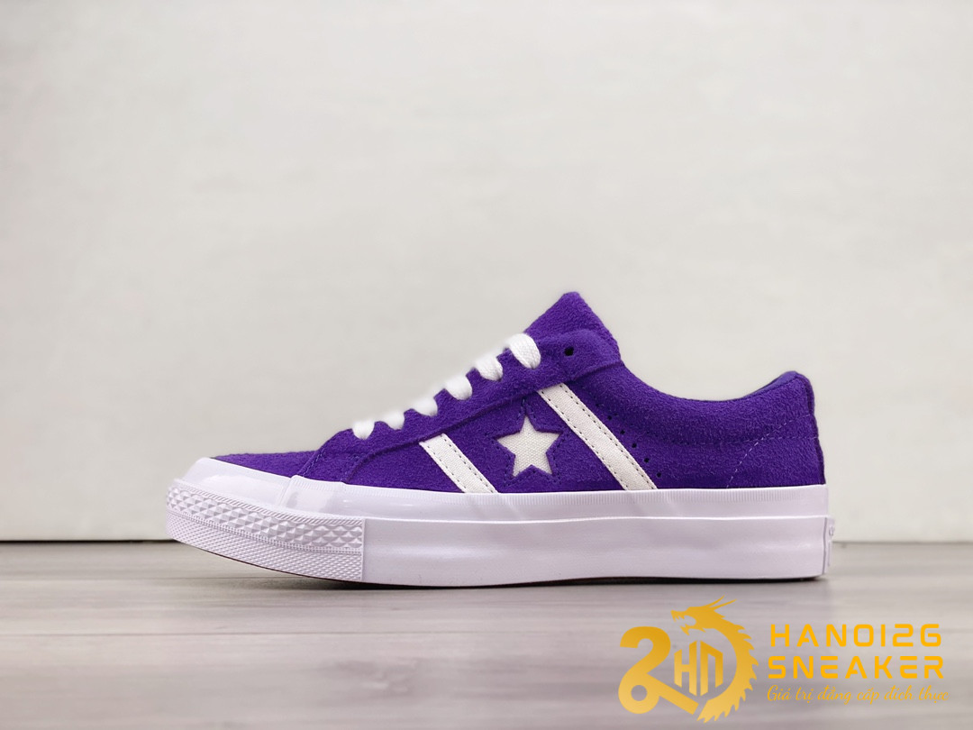 Giày Converse One Star Academy OX PURPLE WHITE