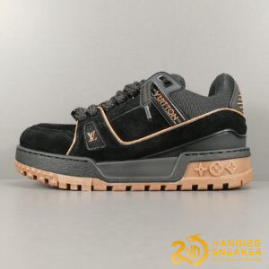 Giày Louis Vuitton Trainer Maxi Black Like Auth