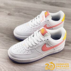 Giày Nike AF1 Low Coral Chalk Laser Orange (1)