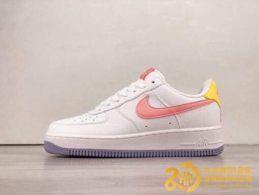 Giày Nike AF1 Low Coral Chalk Laser Orange