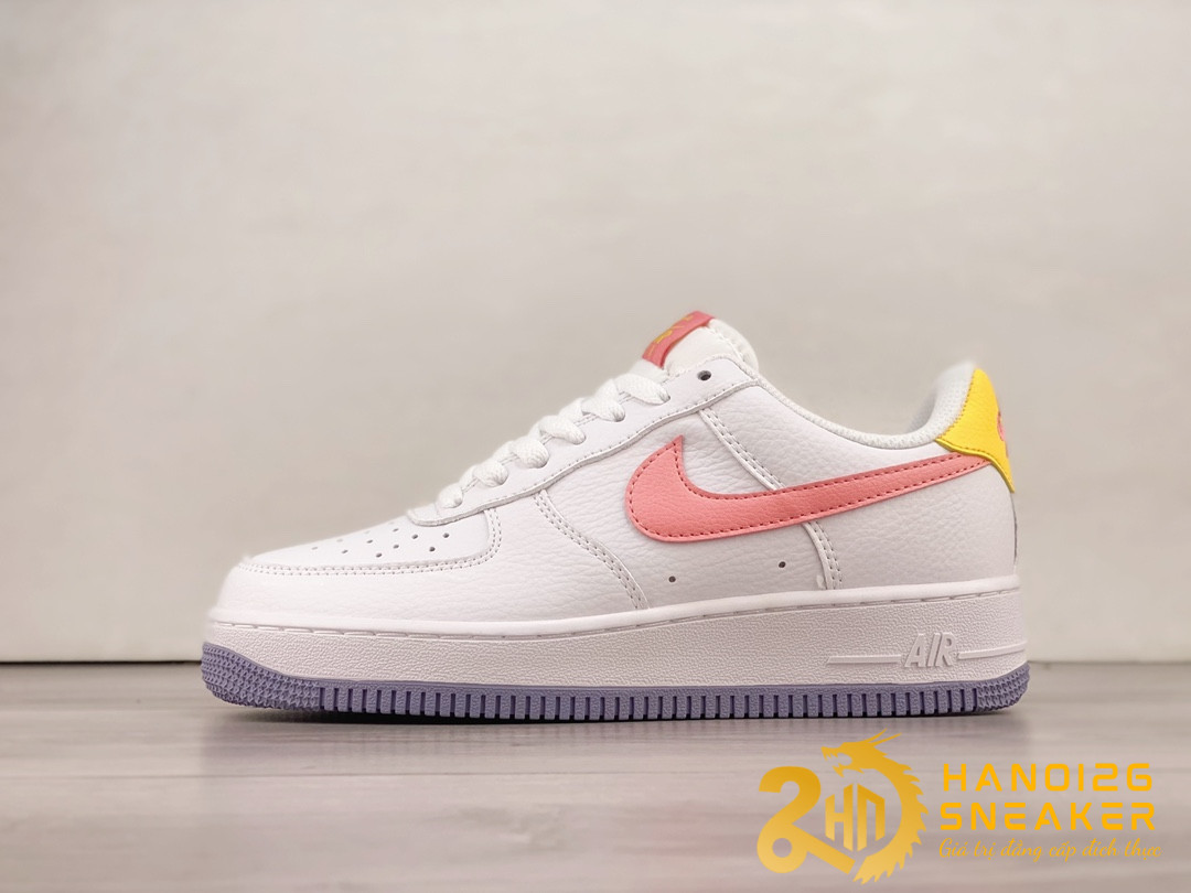 Giày Nike AF1 Low Coral Chalk Laser Orange