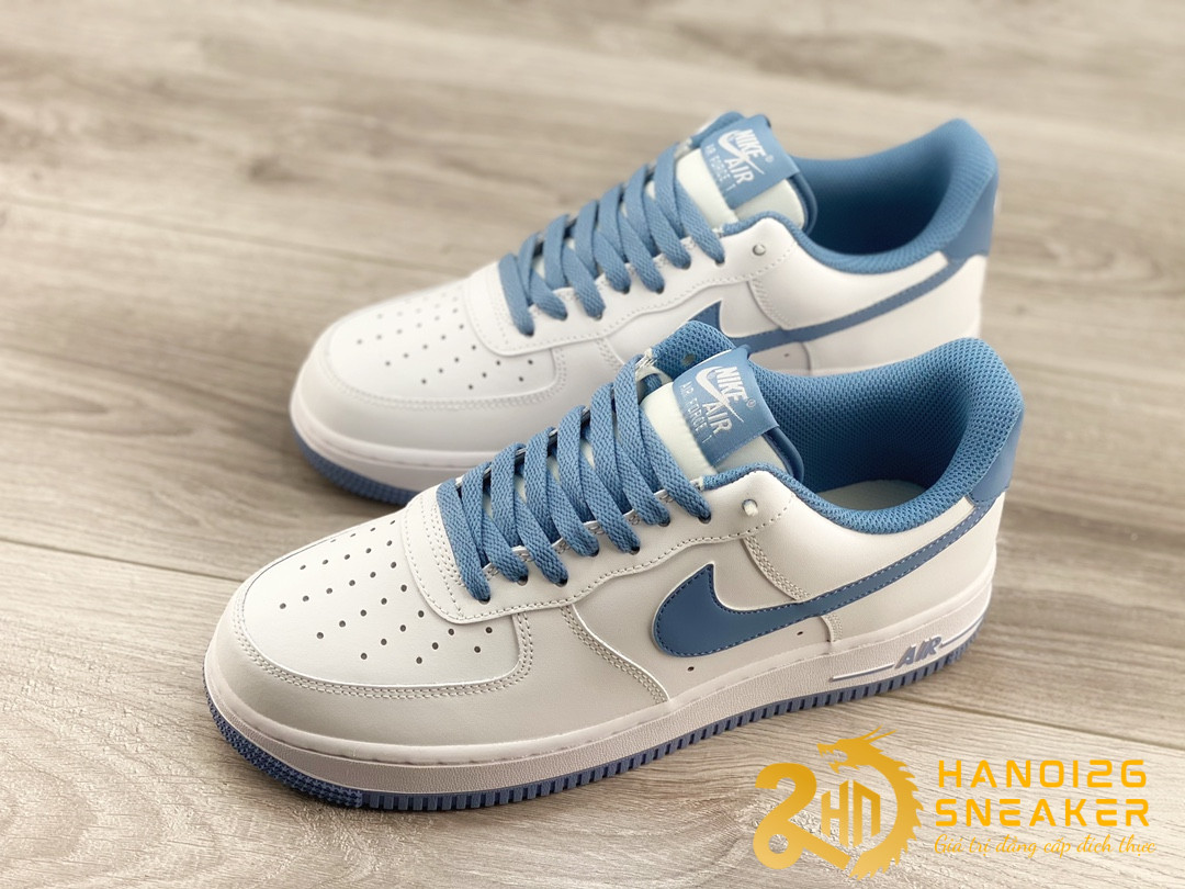 Giày Nike Air Force 1 Off White Blue (1)