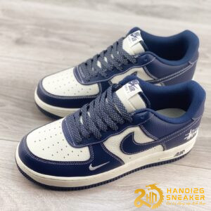 Giày Nike Air Force 1 Stussy Dark Blue White (1)