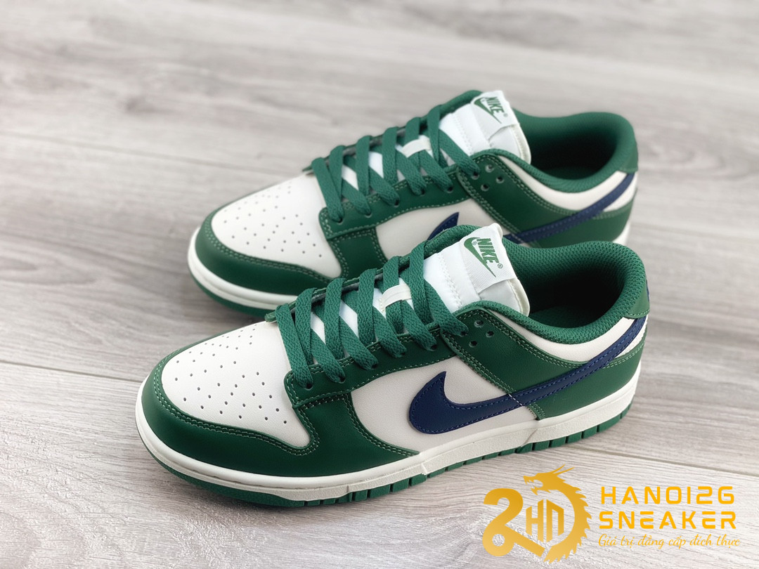 Giày Nike Dunk Low Retro Gorge Green Midnight (1)