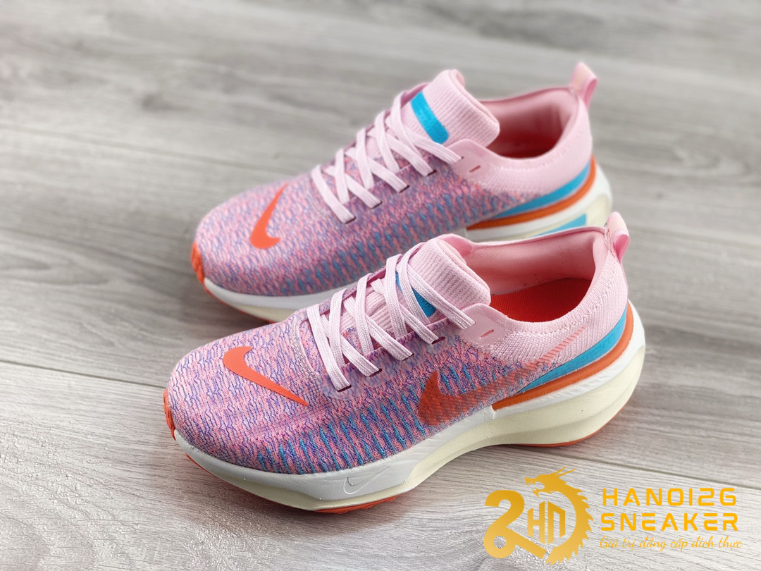 Giày Nike Invincible Run 3 Pink Foam Racer Blue (1)