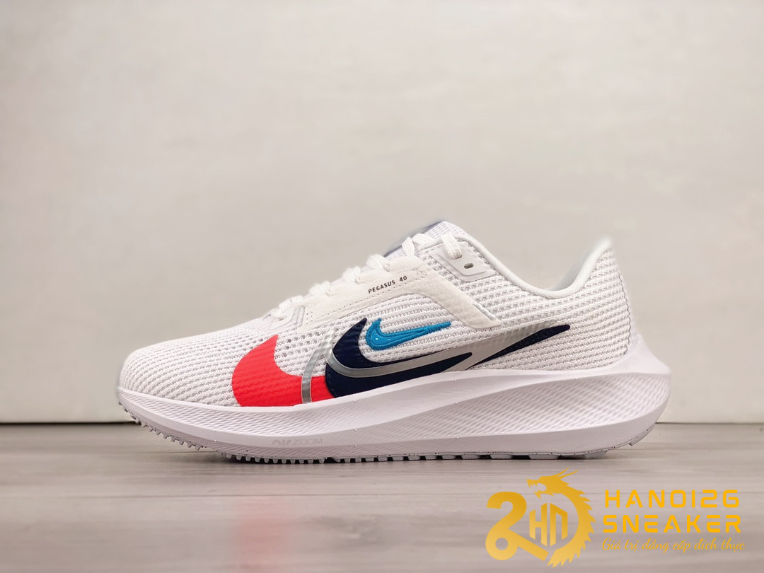Giày Nike Pegasus 40 Premum White Multi-Color