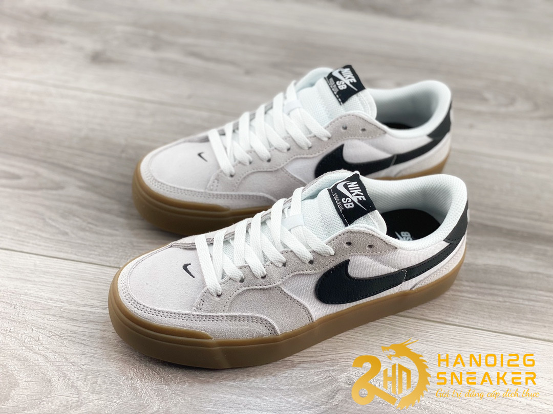 Giày Nike SB Zoom Pogo Plus White Black Gum (1)
