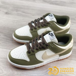 Giày Otomo Katsuhiro Dunk Low White Olive Green (1)