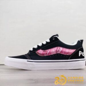 Giày Peaches x Vans Knu-Skool Black Pink