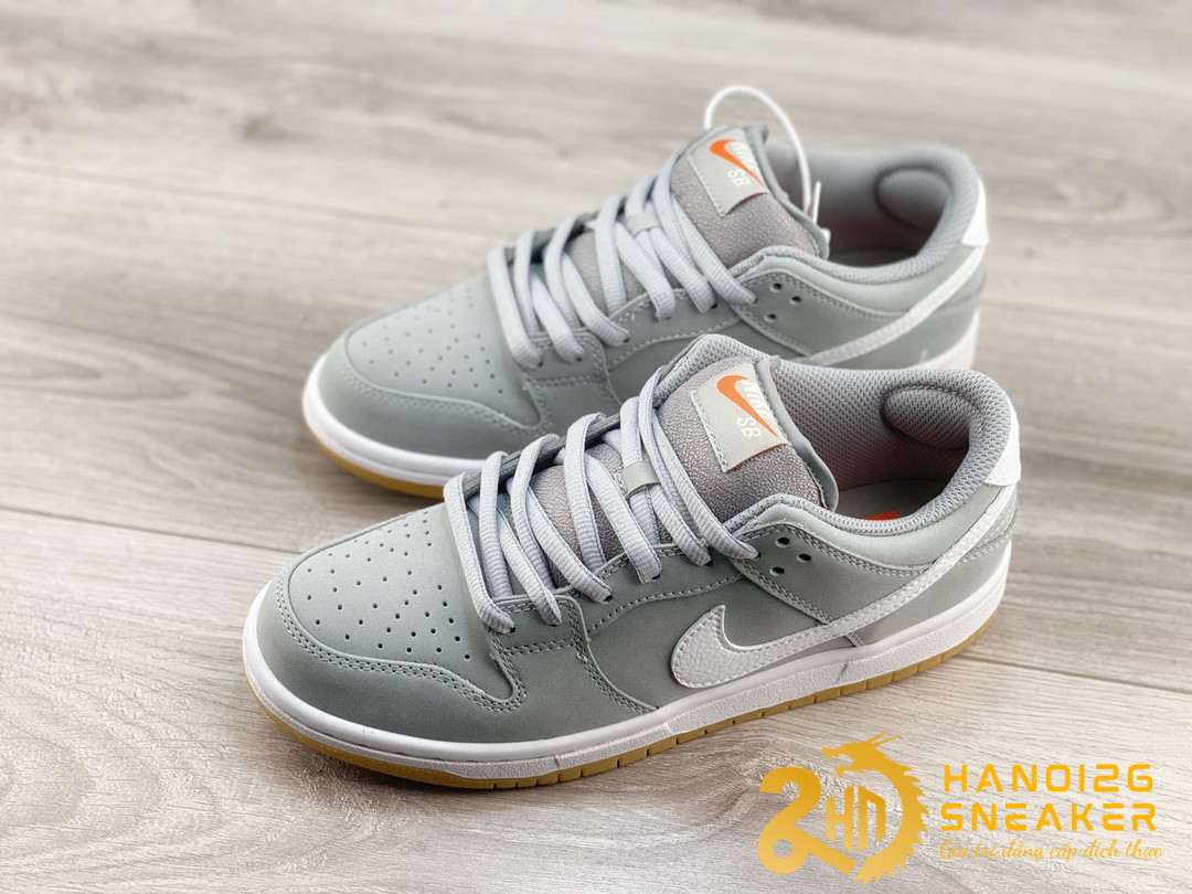 Giày SB Dunk Low Pro ISO Orange Label Wolf Grey Gum (1)