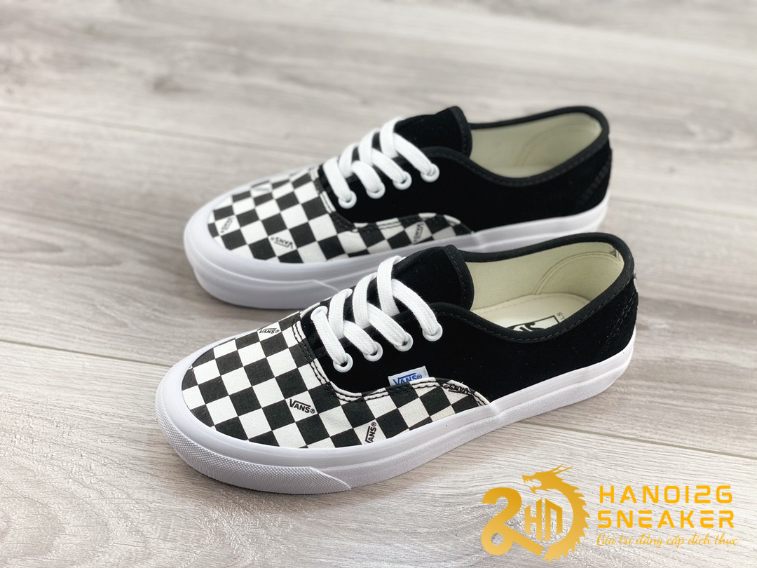Giày Vans Authentic OG LX Black Checkerboard Toe (4)