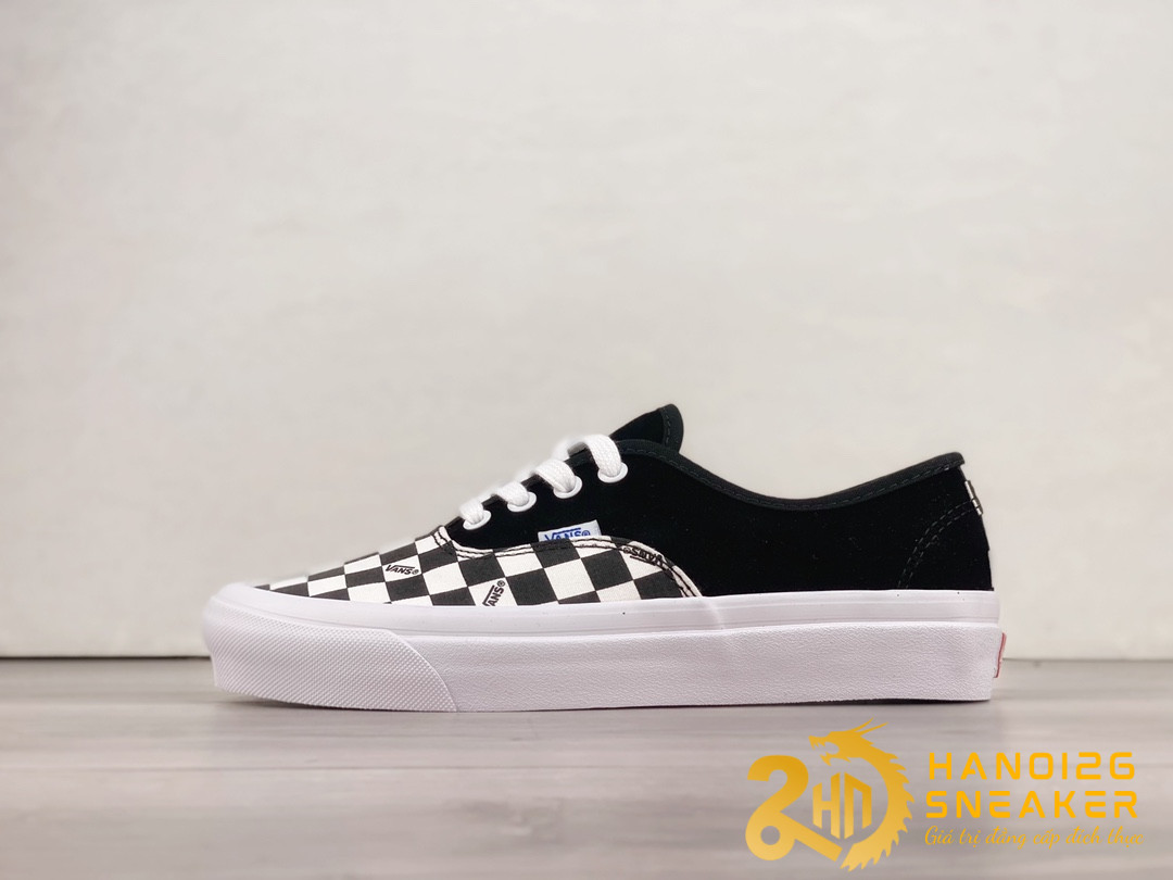 Giày Vans Authentic OG LX Black Checkerboard Toe