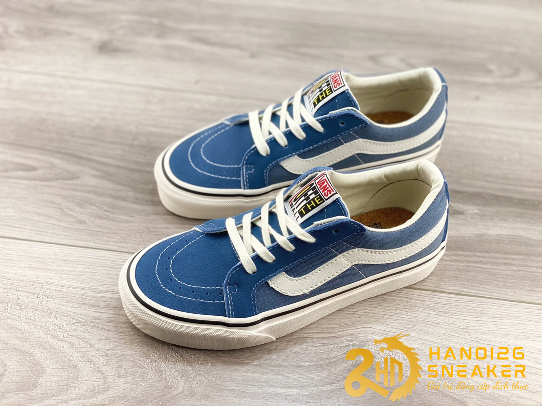 Giày Vans SK8 Low Dark Blue White (1)