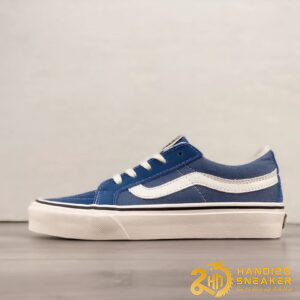 Giày Vans SK8-Low Dark Blue White