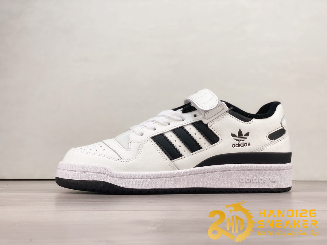 Giày Adidas Forum Low White Black FY7757
