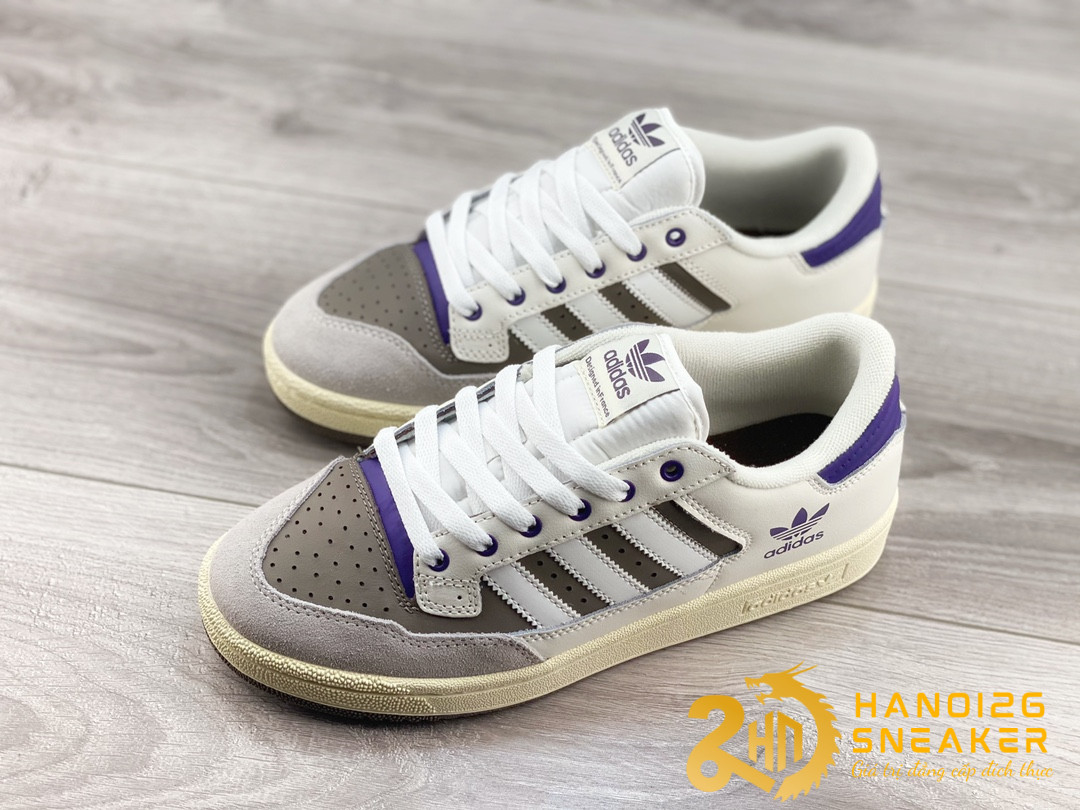 Giày Adidas Originals Centennial 85 Low White Brown IE2369 (1)