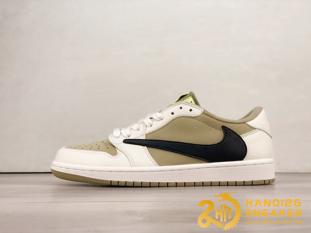 Giày Jordan 1 Retro Low Golf Travis Scott Neutral Olive