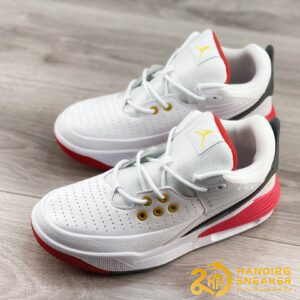 Giày Jordan Max Aura 5 White Black Red DZ4353 011 (1)