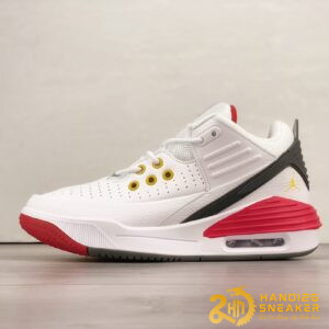 Giày Jordan Max Aura 5 White Black Red DZ4353-011