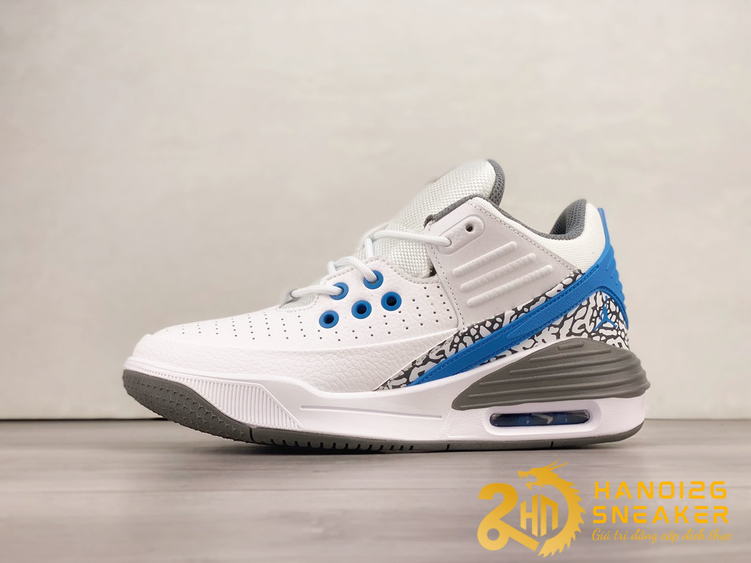 Giày Jordan Max Aura 5 White Blue Grey DZ4353-145