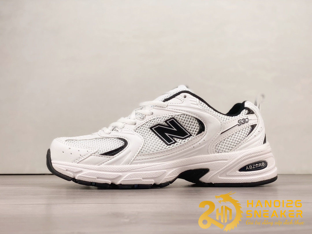 Giày New Balance 530 White Black Details