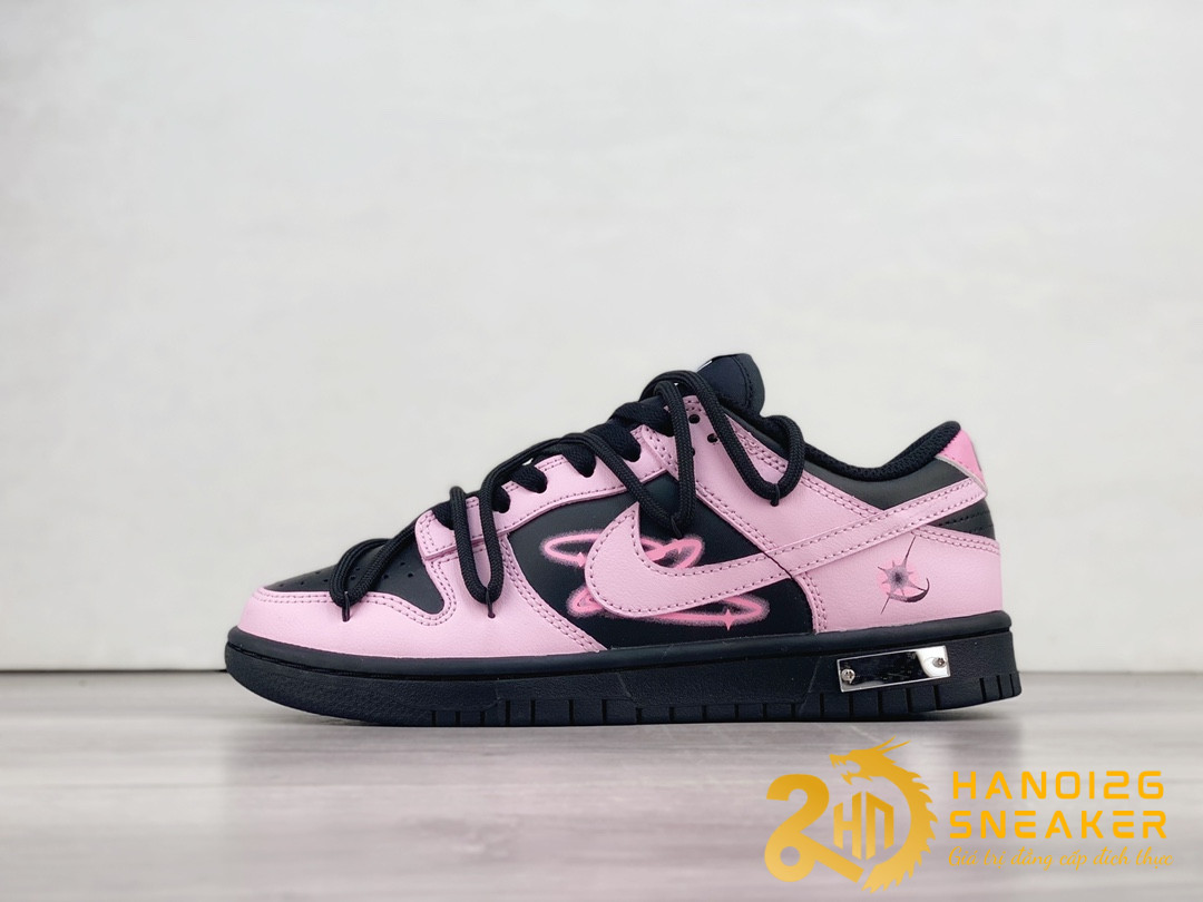 Giày Nike Dunk Low Neon Interstellar Black Powder
