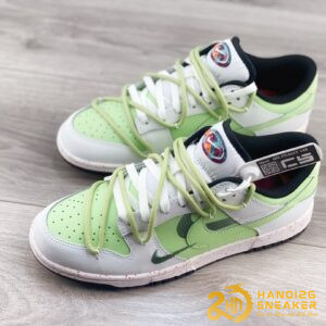 Giày Nike Dunk Low Three Hook Strap Green (1)