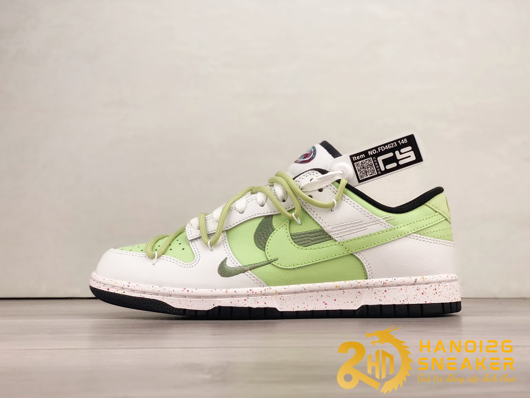 Giày Nike Dunk Low Three-hook Strap Green