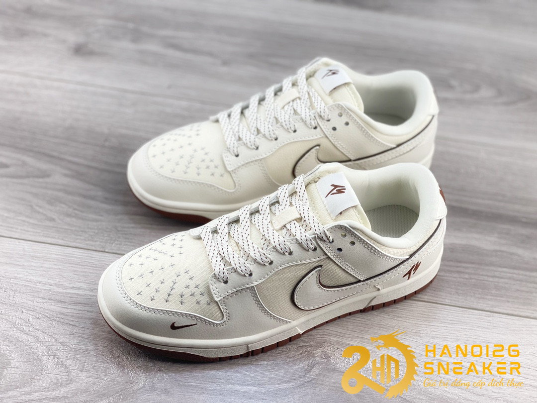 Giày Nike Dunk Low Traviis Scott Brown Canvas (1)