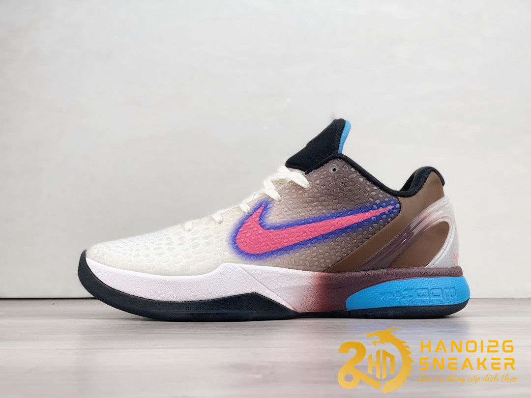 Giày Nike Kobe 6 Protro BHM Brown White Red