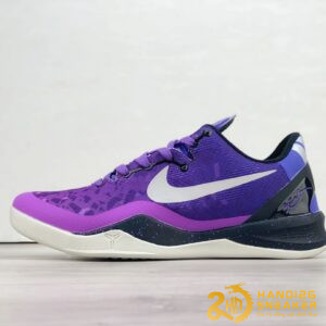 Giày Nike Kobe 8 Playoffs Purple Platinum