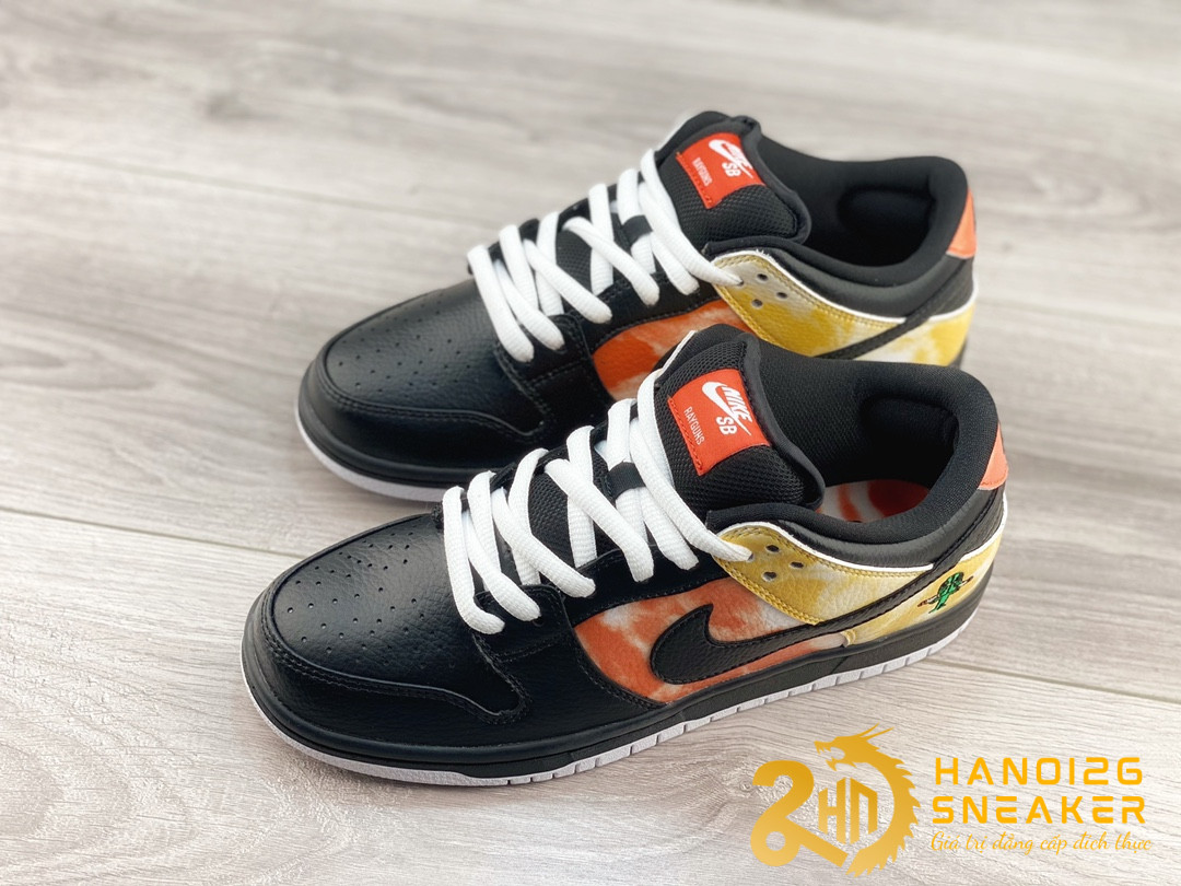 Giày Nike SB Dunk Low Raygun Tie Dye Black (1)