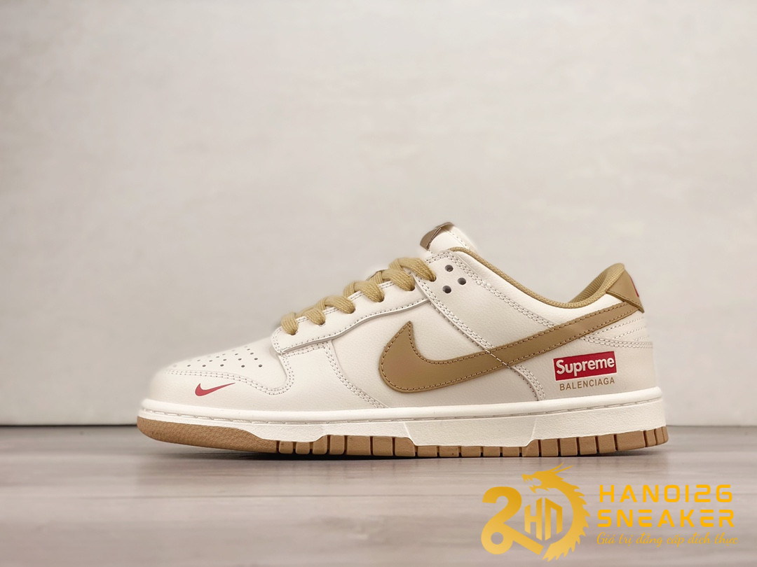 Giày Nike SB Dunk Low Supreme Beige Kaki