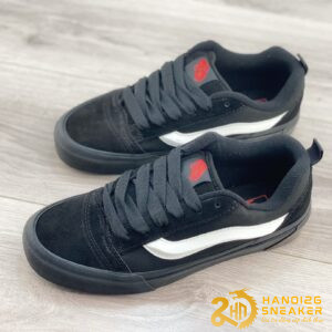 Giày Vans Knu Skool Chunky Black Suede (1)