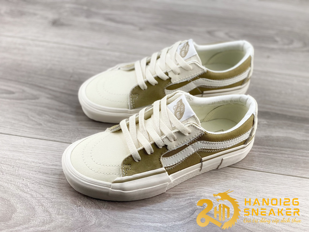 Giày Vans Sk8 Low Deconstructed Kaki (1)