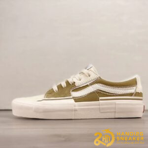 Giày Vans Sk8-Low Deconstructed Kaki