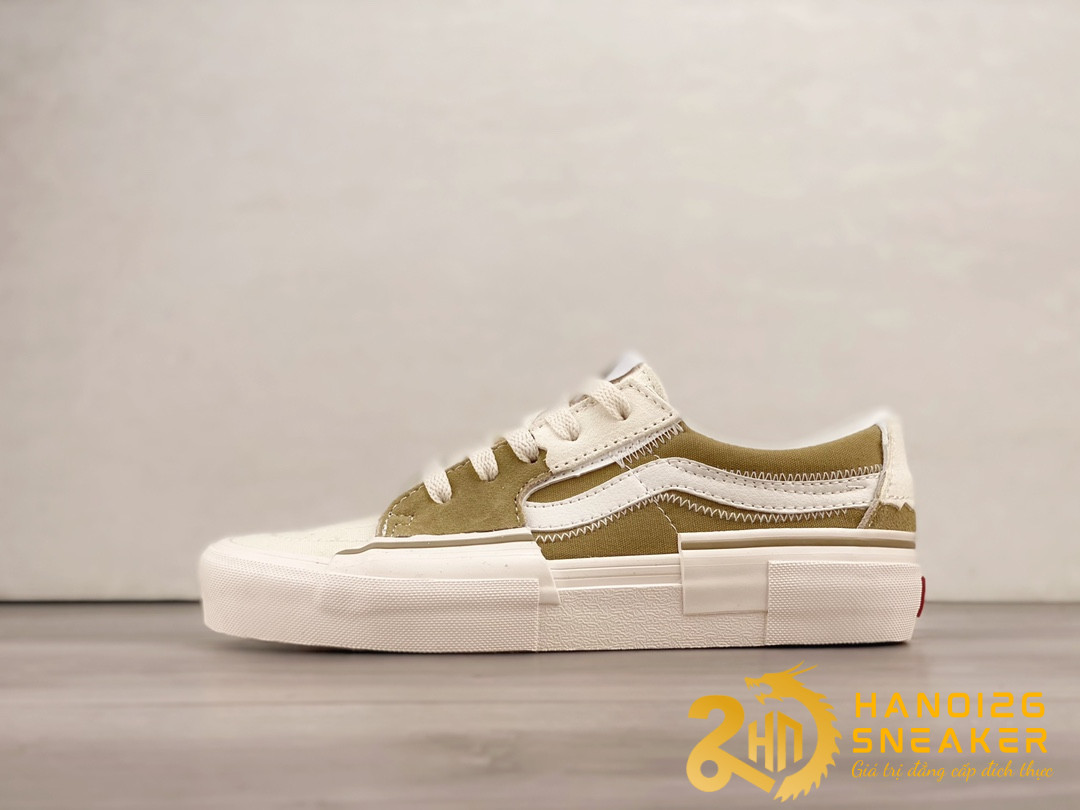 Giày Vans Sk8-Low Deconstructed Kaki