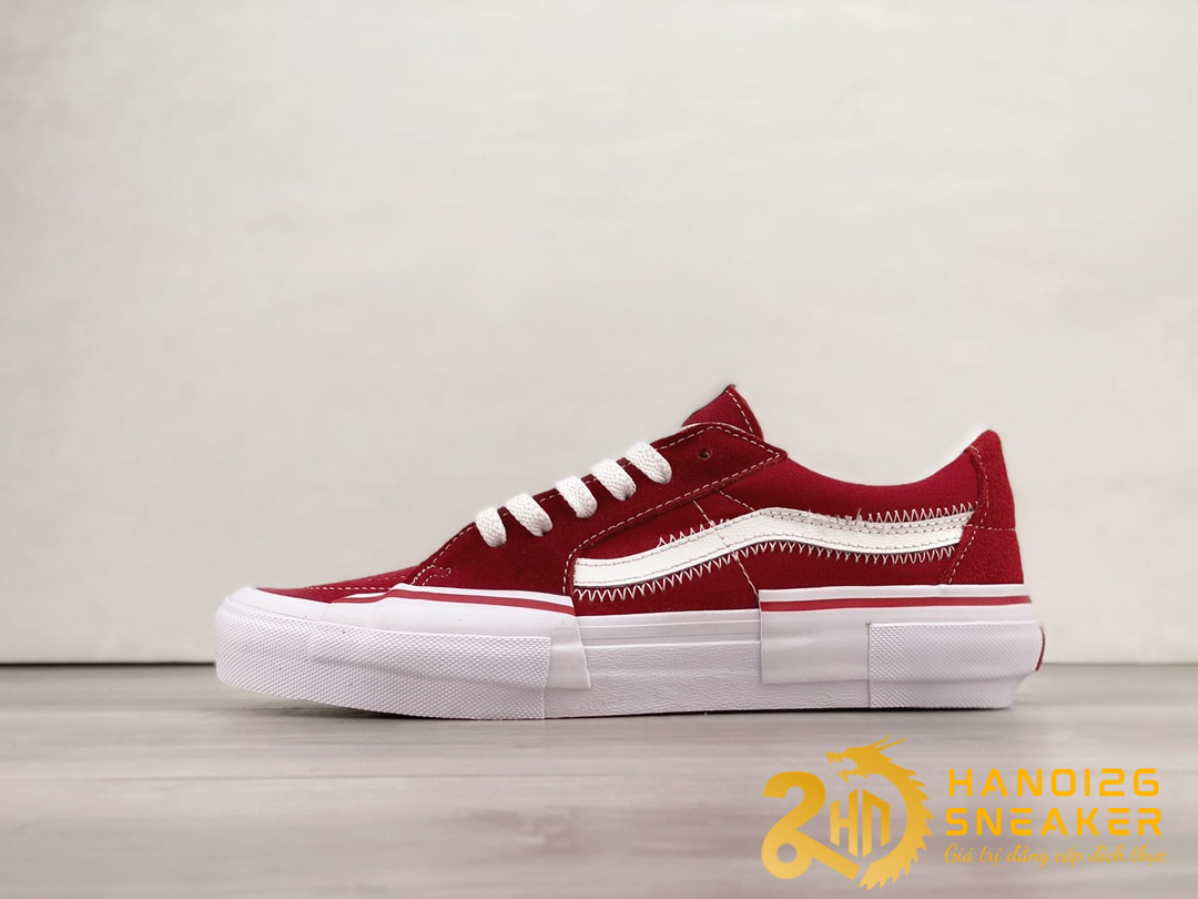 Giày Vans Sk8-Low Port Royale Red White