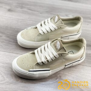 Giày Vans Sk8 Low Reconstru Beige White (1)