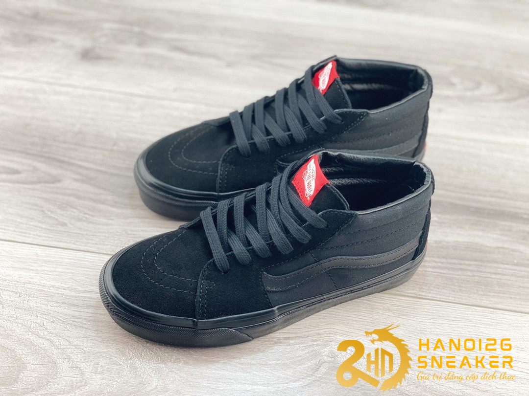 Giày Vans Sk8 Mid Black Samurai Middle (1)