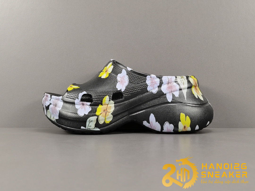 Dép Crocs x Balenciaga Wmns Pool Slide Sandal 'Floral'