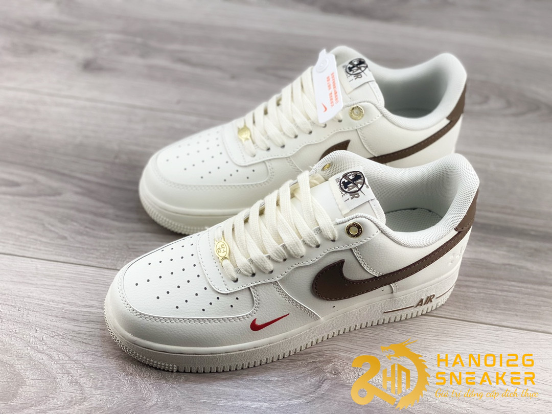 Giày Nike Air Force 1 07 Chocolate Metallic Gold (1)