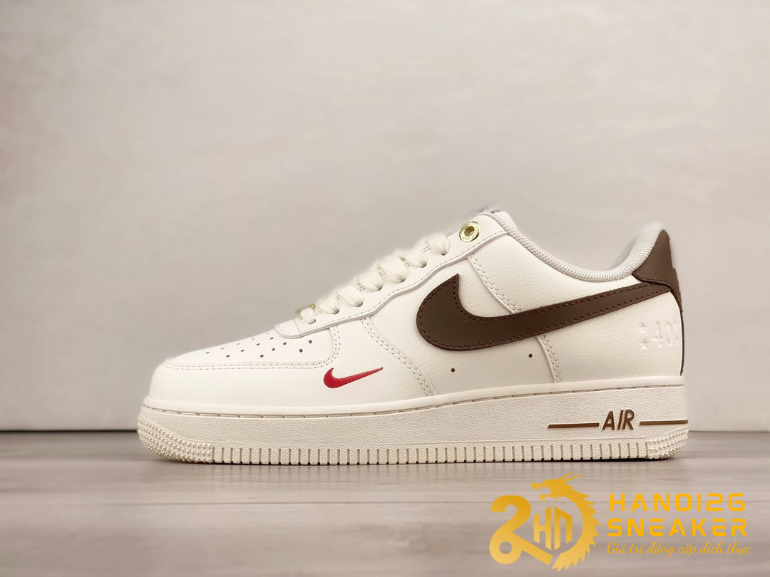 Giày Nike Air Force 1 07 Chocolate Metallic Gold