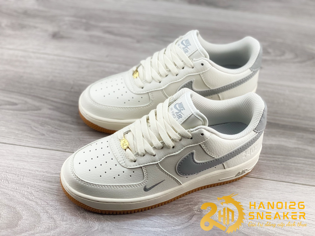 Giày Nike Air Force 1 07 Gray Small Hook (1)