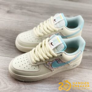 Giày Nike Air Force 1 07 Low Just Do It Off White Pink Blue FJ7740 013 (1)