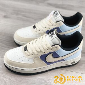 Giày Nike Air Force 1 07 Low Navy Blue Purple Black (1)
