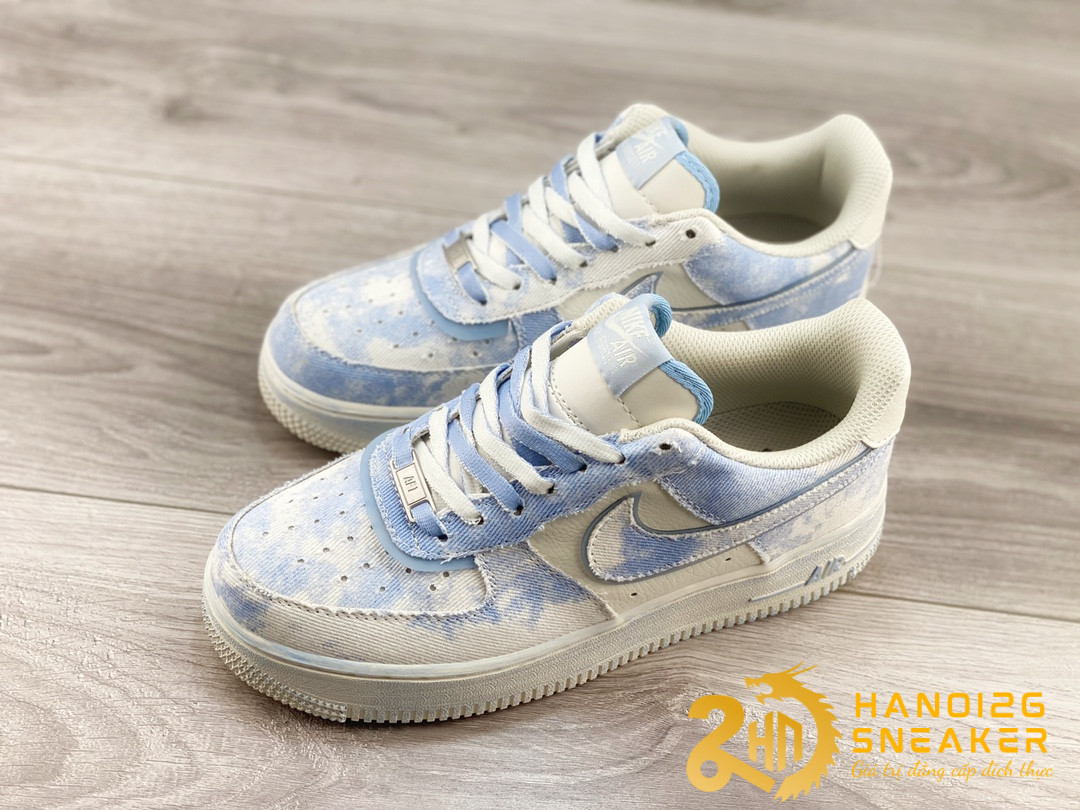 Giày Nike Air Force 1 07 Peak Blue White (1)
